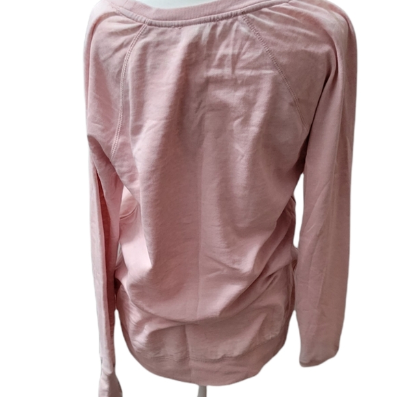 SALE! Ideology "I Am Strong" Sweater, Pink Ribbon, Breast Cancer Awareness - Picture 2 of 6